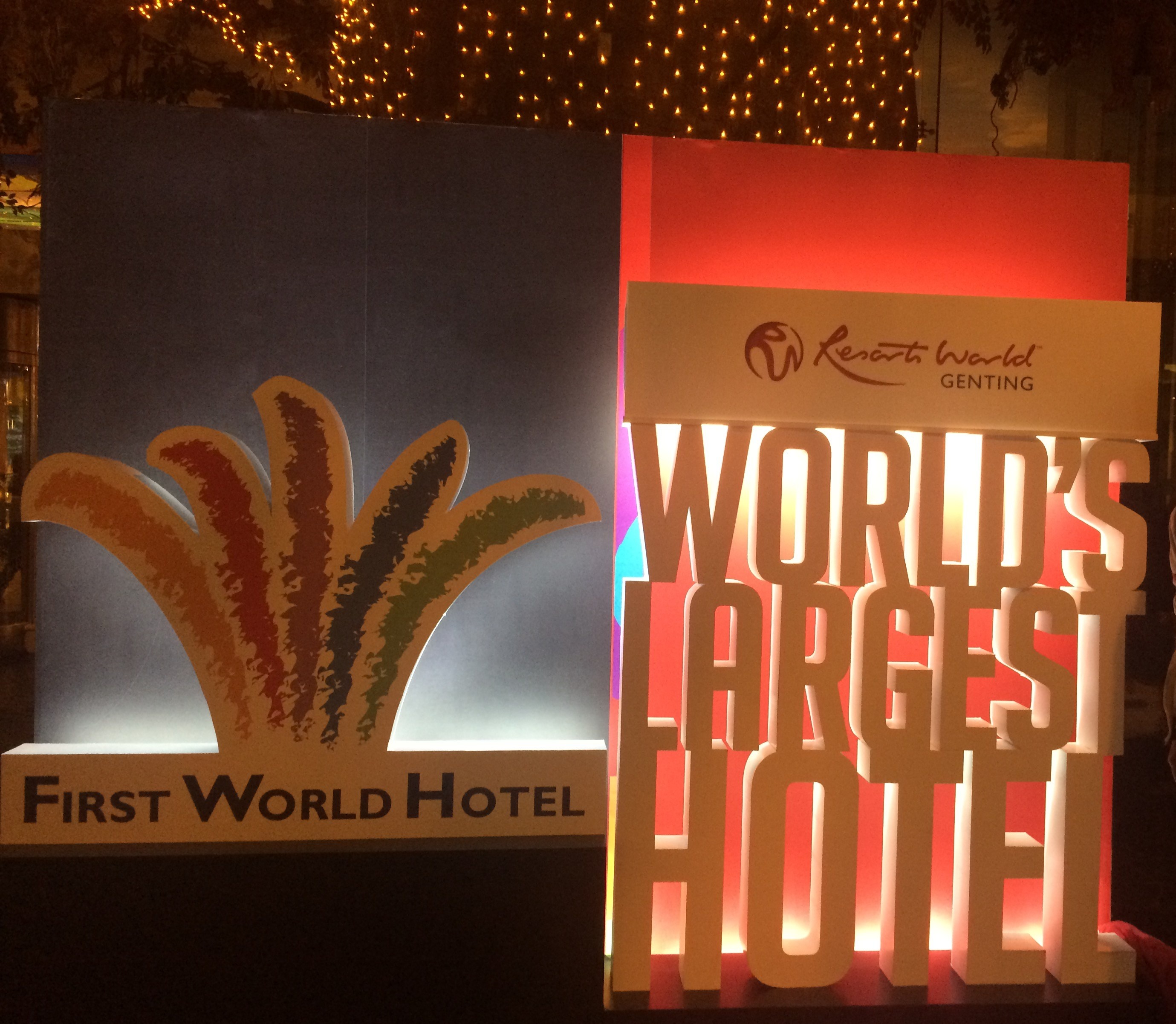 The Entrance of the First World Hotel