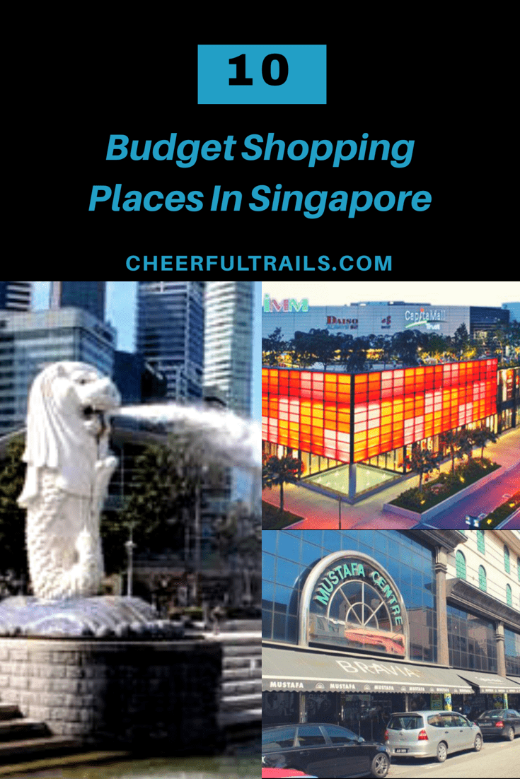 Budget shopping places in Singapore
