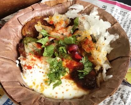 What To Eat In Agra - Bhalla Chaat