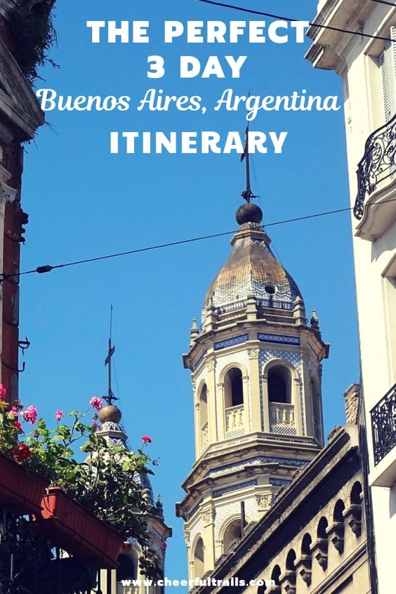 Lets discover all the unmissable things to do in Buenos Aires through this 3 day itinerary.