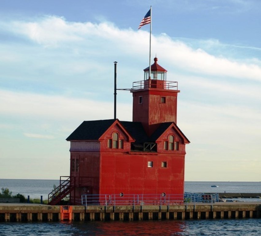 Lighthouse In Holland