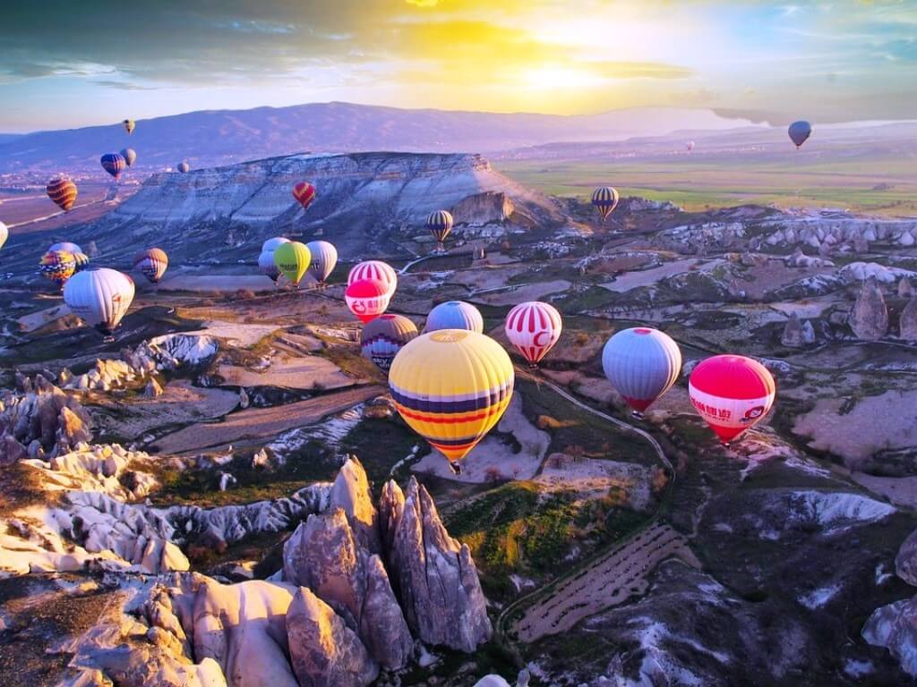 Hot Air Balloon Ride - Cappadocia Itinerary