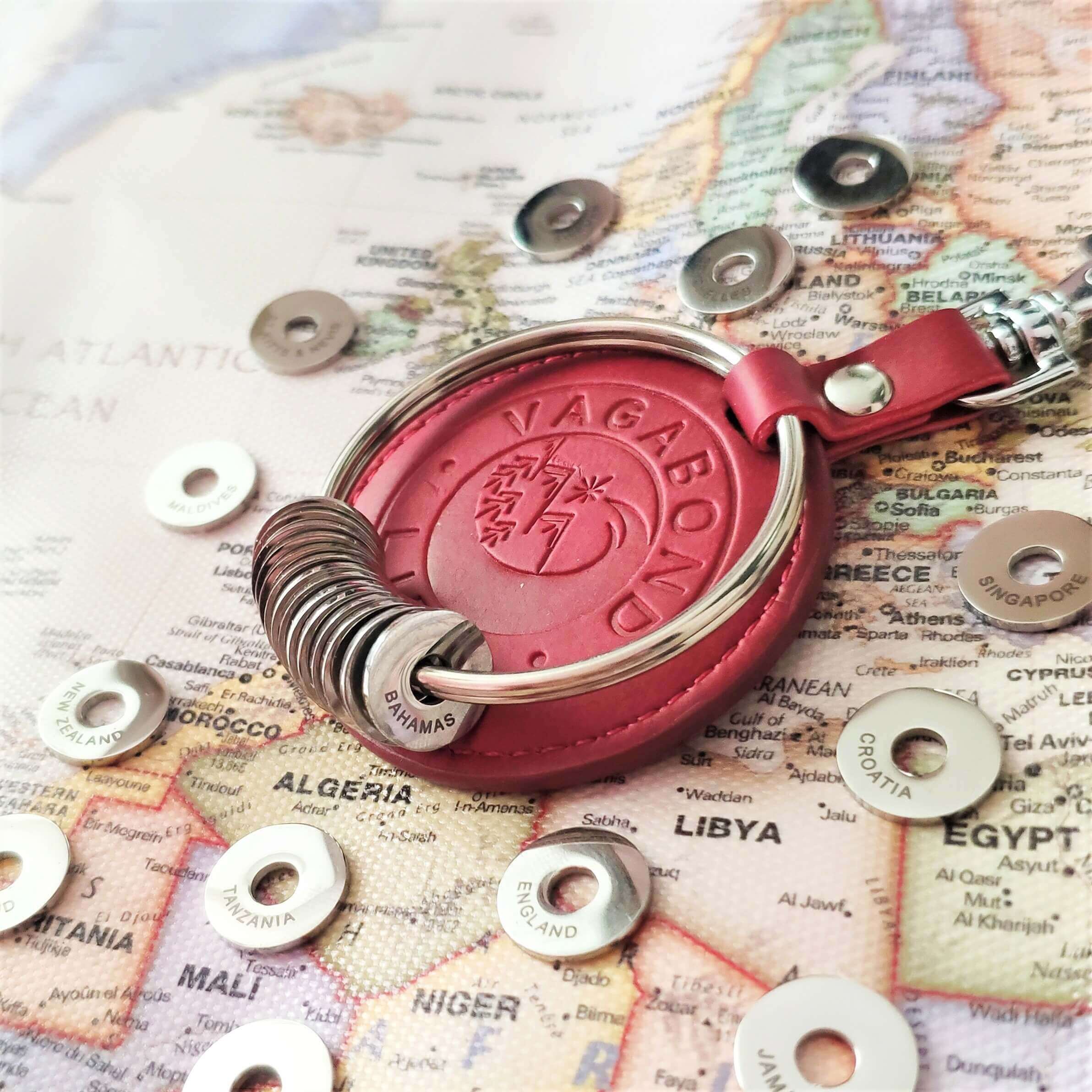 Traveller Keychain - Travel Gifts For Women