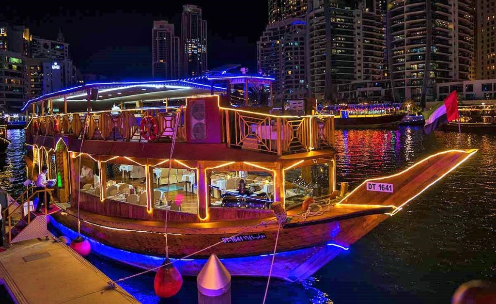 Dhow Cruise, Dubai Creek - Best Places To Visit In UAE