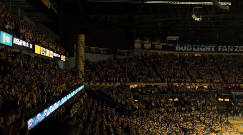 Bridgestone Arena - Nashville In Winter