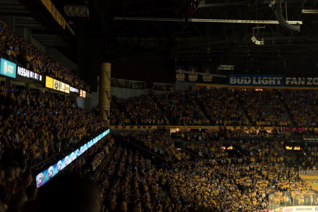 Bridgestone Arena - Nashville In Winter