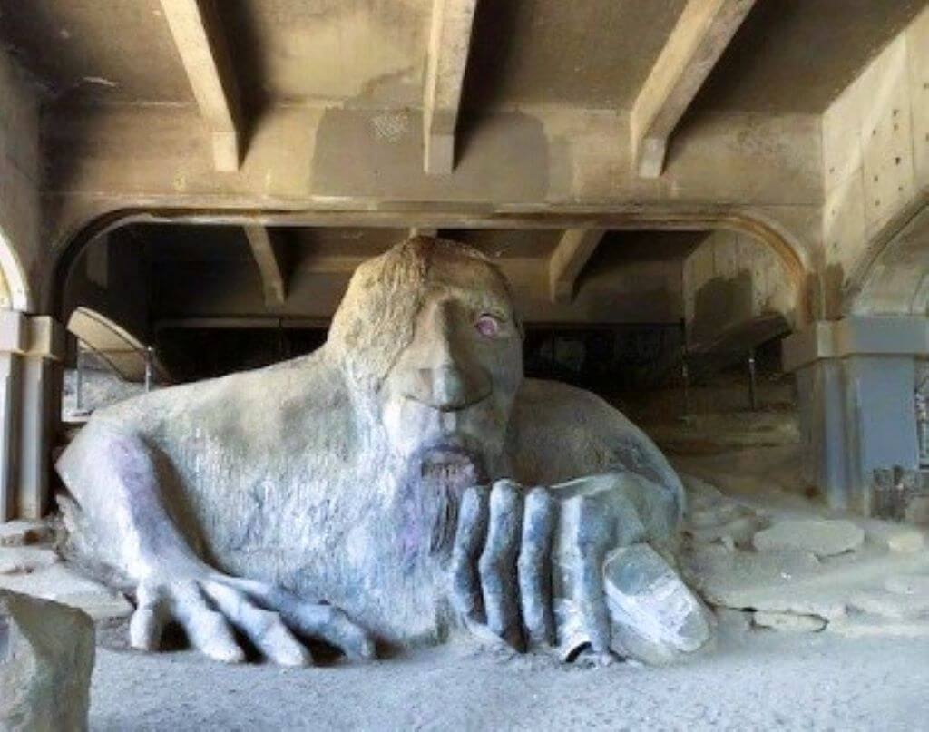 Fremont Troll - Seattle Itinerary
