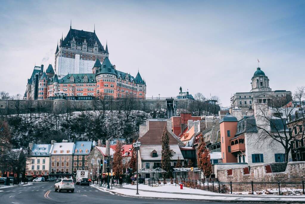 Quebec City In Winter