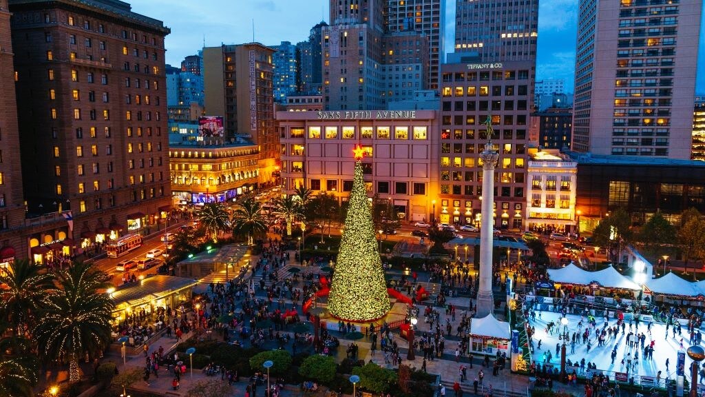 Union Square Park - Things To Do In San Francisco In Winter