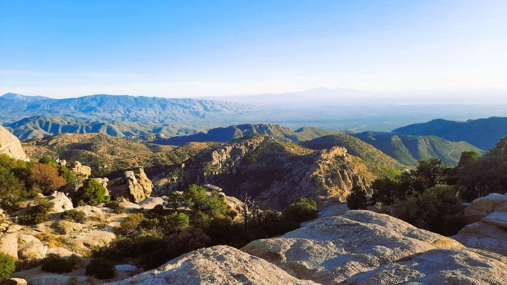 Views From Mt. Lemmon Scenic Byway - Tucson In Summer